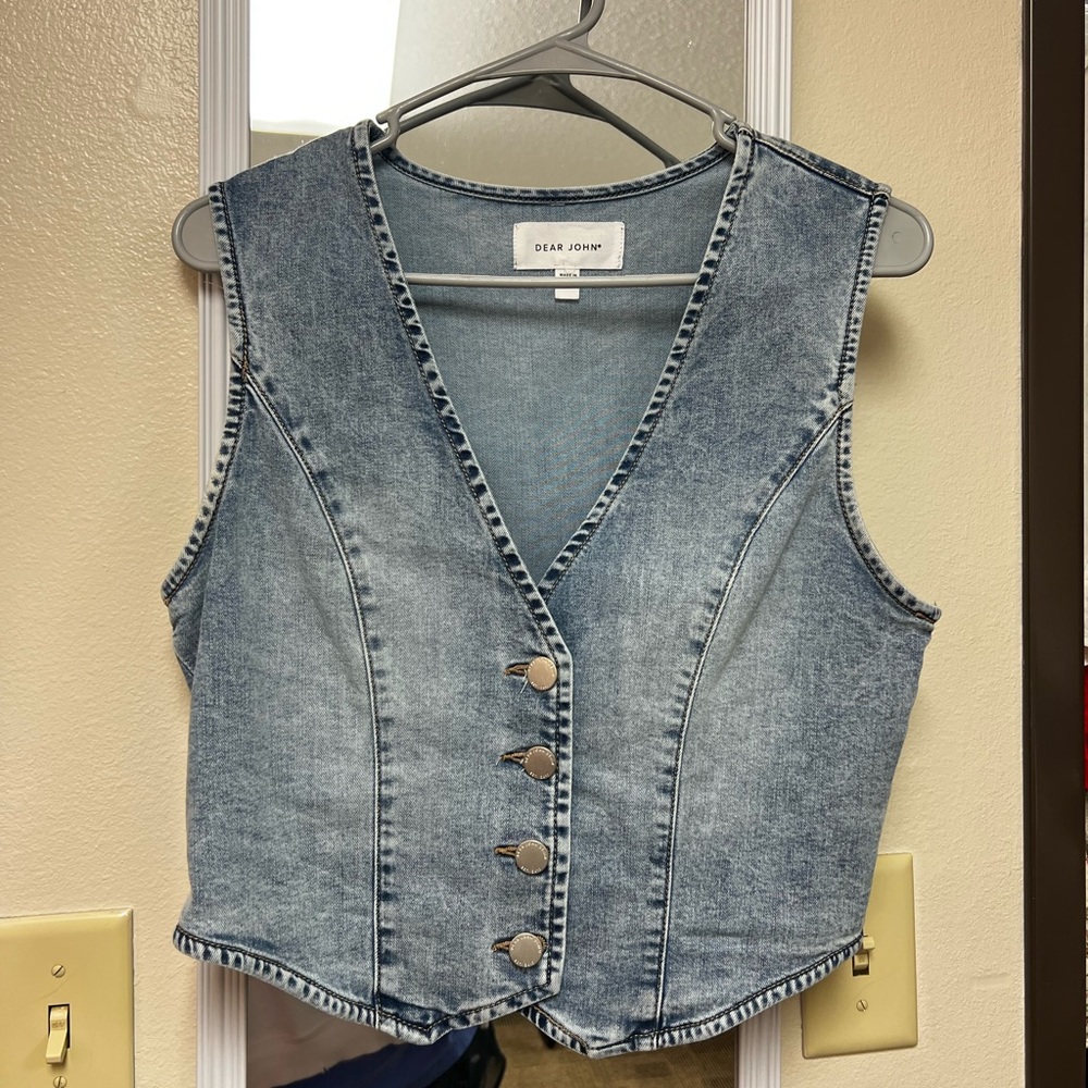 Dear John Button Up Vest